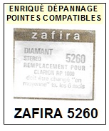 ZAFIRA-5260 (CLARION RP1000)-POINTES-DE-LECTURE-DIAMANTS-SAPHIRS-COMPATIBLES