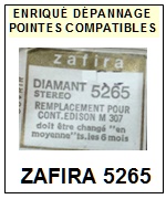 ZAFIRA-5265 (CONTINENTAL EDISON M307)-POINTES-DE-LECTURE-DIAMANTS-SAPHIRS-COMPATIBLES