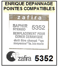 ZAFIRA-5352 (CONER RCS)-POINTES-DE-LECTURE-DIAMANTS-SAPHIRS-COMPATIBLES