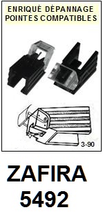 ZAFIRA-5492 (DUAL DN245 DN249)-POINTES-DE-LECTURE-DIAMANTS-SAPHIRS-COMPATIBLES