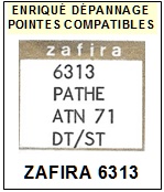 ZAFIRA-6313 (PATHE MARCONI ATN71)-POINTES-DE-LECTURE-DIAMANTS-SAPHIRS-COMPATIBLES