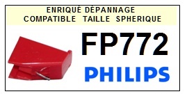 ZAFIRA-6375 (PHILIPS FP772 MM)-POINTES-DE-LECTURE-DIAMANTS-SAPHIRS-COMPATIBLES