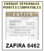 ZAFIRA-6462 (PIONEER PNK65 PL130)-POINTES-DE-LECTURE-DIAMANTS-SAPHIRS-COMPATIBLES