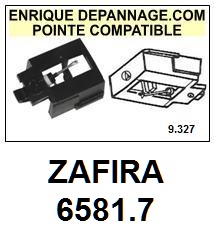 ZAFIRA-6581.7 (SANYO ST103DD)-POINTES-DE-LECTURE-DIAMANTS-SAPHIRS-COMPATIBLES