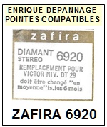 ZAFIRA-6920 (JVC VICTOR NIVICO DT29)-POINTES-DE-LECTURE-DIAMANTS-SAPHIRS-COMPATIBLES